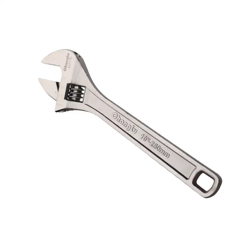 Black Nickel Square Hole Adjustable Wrench: Precision Meets Versatility